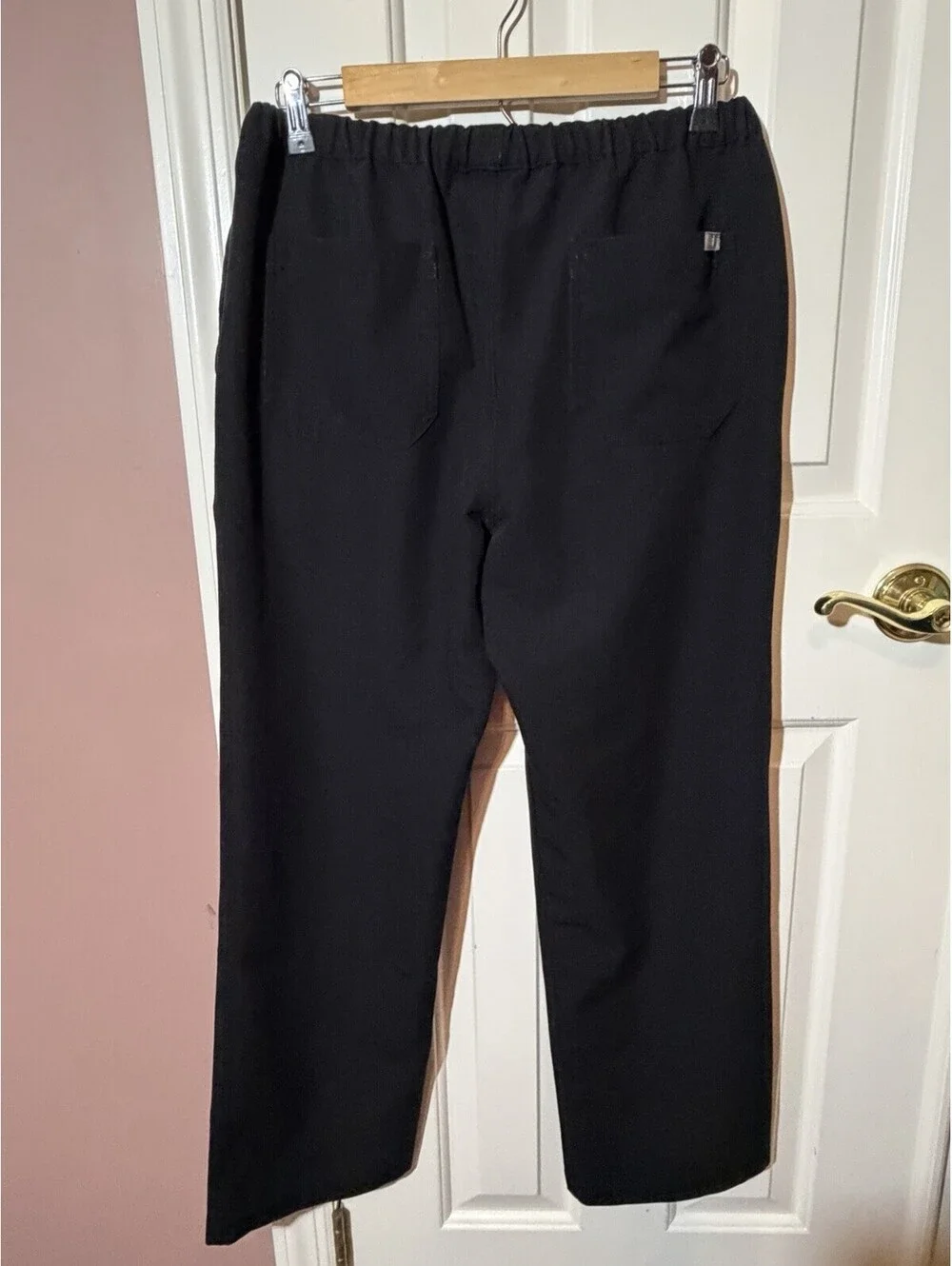 Figs Pisco Scrub Pants Mens Size Medium/ Short PO 2782 Black